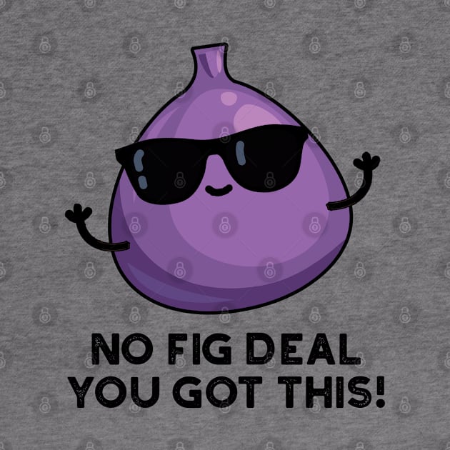 No Fig Deal I Got This Cute Fruit Pun by punnybone